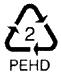 Logo Polyéthylène haute densité