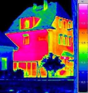 Thermographie d'une maison Thermographie d'une maison